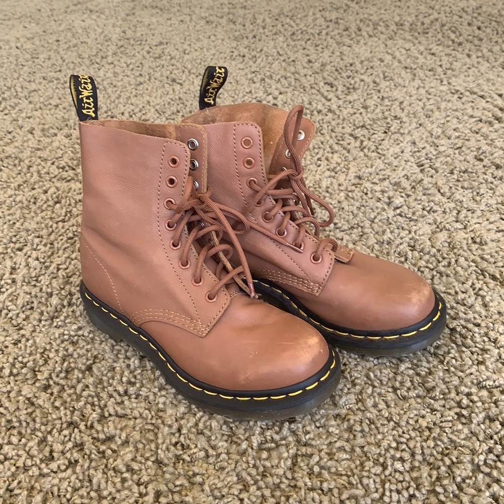 Light Brown Doc Air Martens